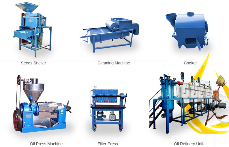 small cotton seed oil mill machinery at factory price