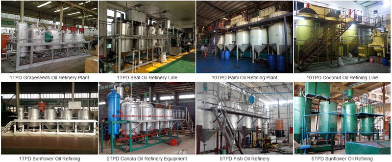 ABC Machinery edible oil refining projects