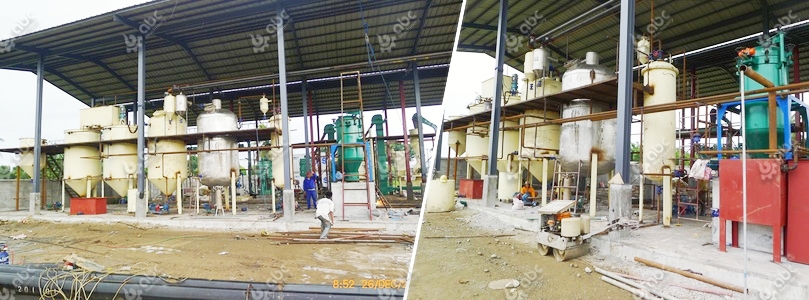 small coconut oil refinery plant low cost