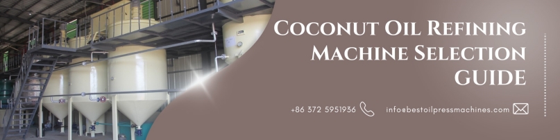 coconut oil refinery for sale