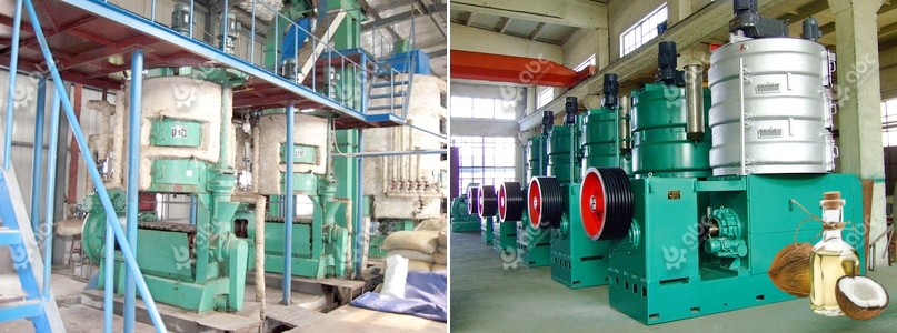 industrial coconut copra oil pressing plant cost