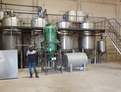 5TPD Small Oil Refinery Successfully Implemented in Burkina Faso